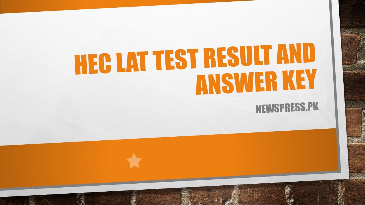 HEC LAT Test 2021 Result and Answer Key 28 November