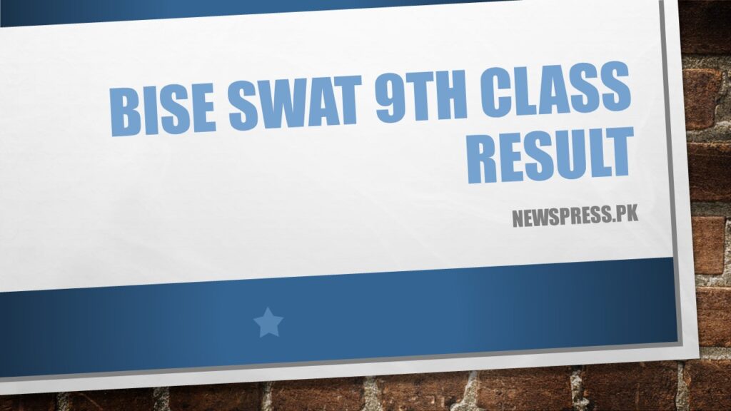 BISE Swat 9th Class Result
