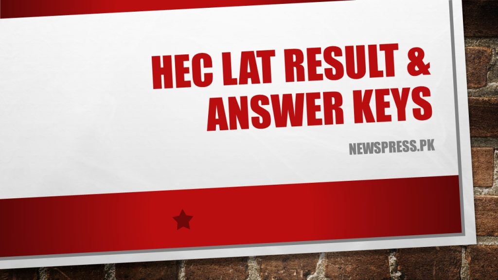 HEC LAT Result amp Answer Keys