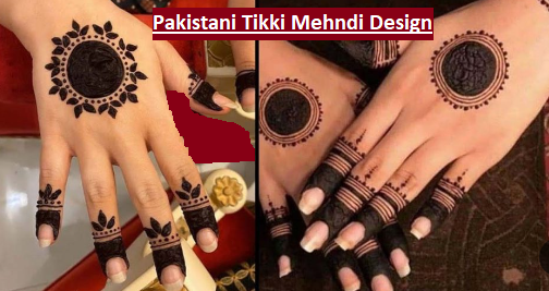 ,Pakistani Tikki Mehndi Design